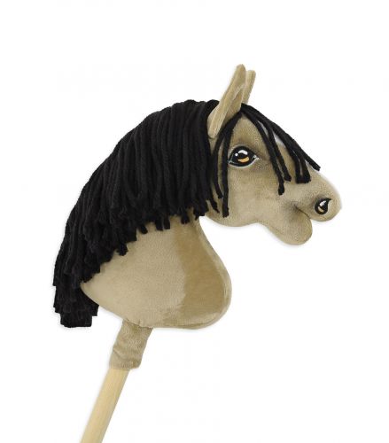 Horse on a stick Super Hobby Horse Premium - dun horse A4