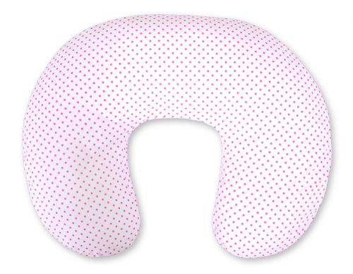 Feeding pillow- Pink dots