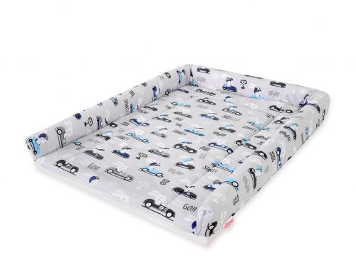Changing mat for changing table - gray rabbits