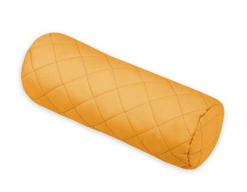 Decorative roller pillow - honey yellow