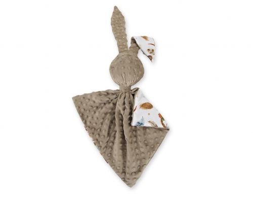 Cuddly rabbit double-sided - dream catchers white/brown