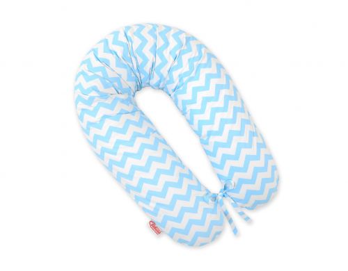 Multifunctional pregnancy pillow Longer- Chevron blue