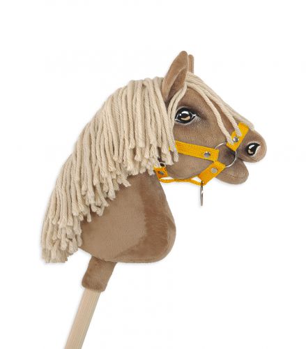 Hobby Horse halter A4 small - yellow