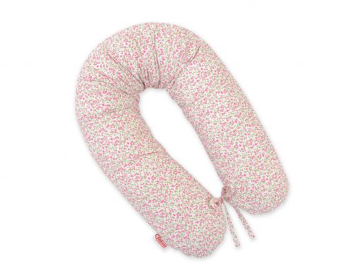 Pregnancy pillow- Longer- Little pink flowers