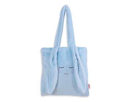 Children\'s shoulder bag with bunny ears - blue