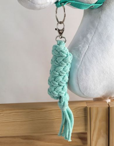 Tether for Hobby Horse made of double-twine cord - mint