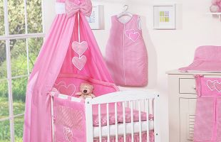 Bedding set 5-pcs with canopy
