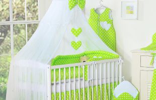 Bedding set 5-pcs with mosquito-net