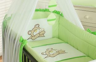 Bedding set 5-pcs with canopy (L)