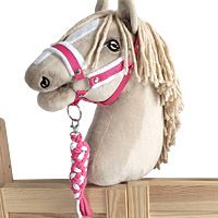 Hobby Horse - Large A3 halter with furry + lead sets