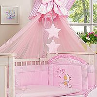 Bedding set 5-pcs with Mosquito-net