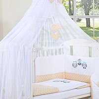 Bedding set 7-pcs with Mosquito-net