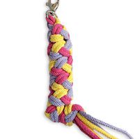 Hobby Horse - braided leads for halter three-colour