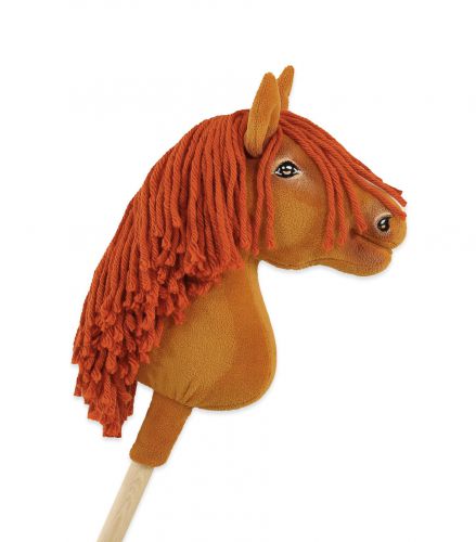 Horse on a stick Super Hobby Horse Premium - chestnut horse A4