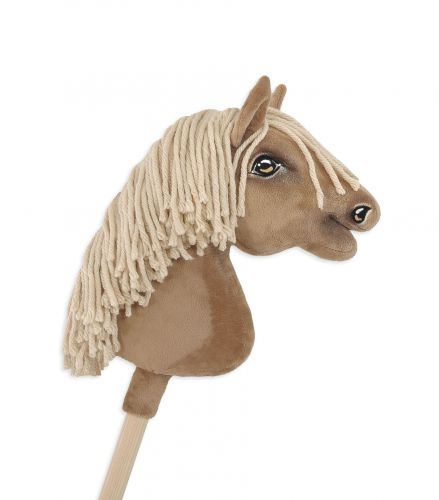 Horse on a stick Super Hobby Horse Premium - palomino horse A4