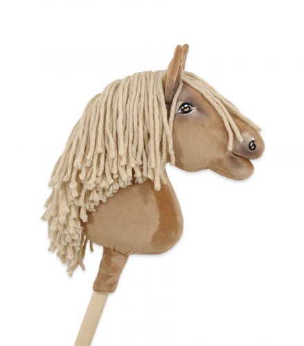 Horse on a stick Super Hobby Horse Premium - palomino horse A4