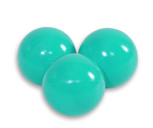 Plastic balls for the dry pool 50pcs - turquoise