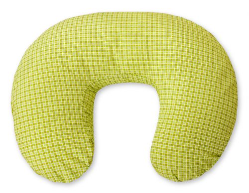 Feeding pillow- Basic green checkered