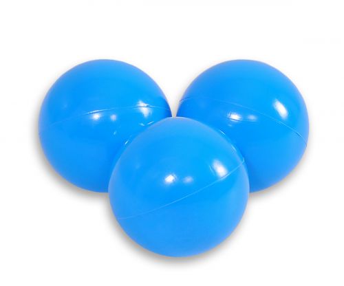 Plastic balls for the dry pool 50pcs - blue