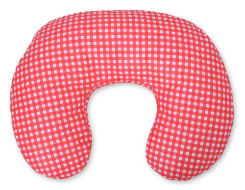 Feeding pillow- Red checkered
