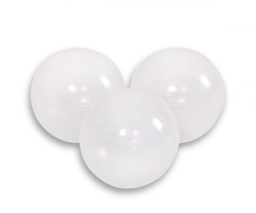 Plastic balls for the dry pool 50pcs - transparent