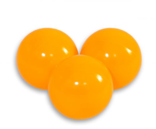 Plastic balls for the dry pool 50 pcs - orange