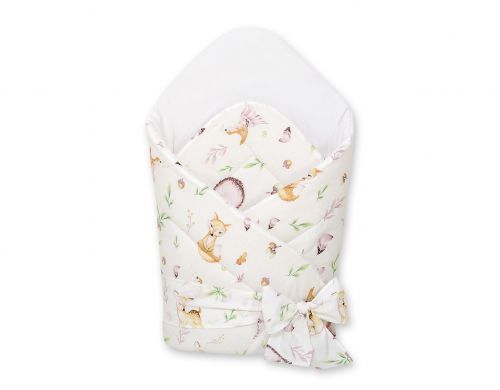 Baby nest with bow - forest softness