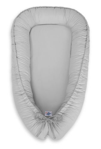 Baby nest double-sided Premium Cocoon for infants MY SWEET BABY- gray