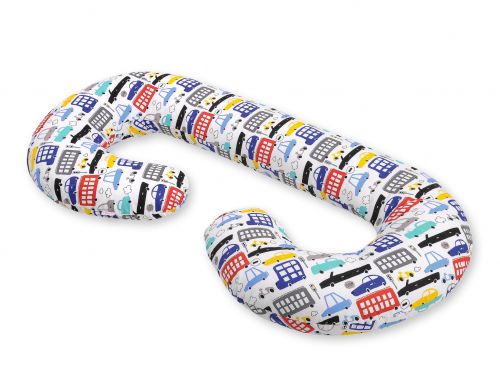 Maternity Support Pillow C - colorful cars