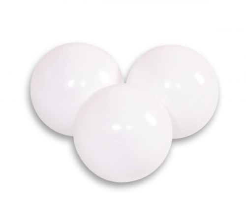Plastic balls for the dry pool 50pcs - white