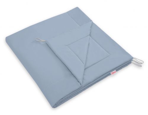 Double-sided teepee playmat- pastel blue