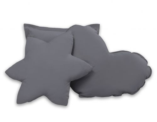3pcs pillow set - anthracite