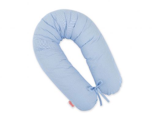 Pregnancy pillow- Longer- Blue strips
