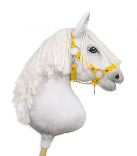 The adjustable halter for Hobby Horse A3 - yellow