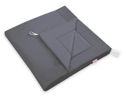 Double-sided teepee playmat- anthracite