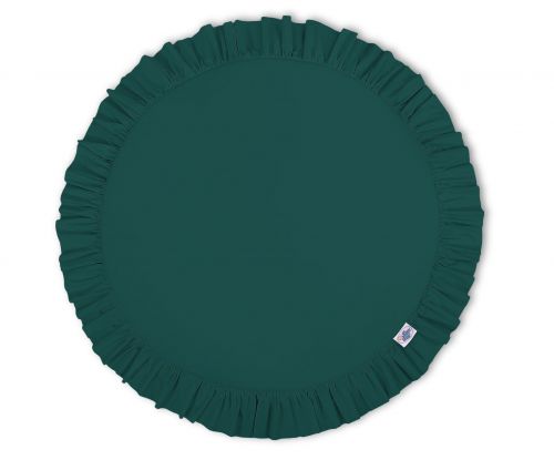 Floor play mat - bottle green