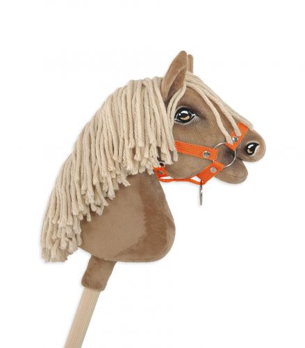 Hobby Horse halter A4 small - orange