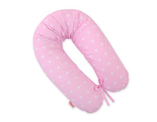 Pregnancy pillow- Pink stars