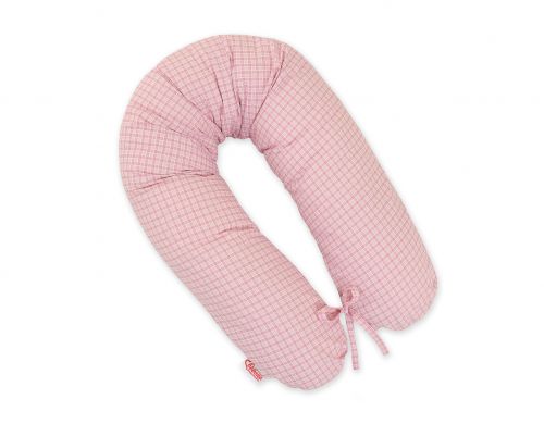 Pregnancy pillow- Longer- Pink strips