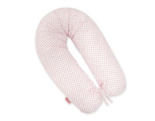 Multifunctional pregnancy pillow Longer - pink dots