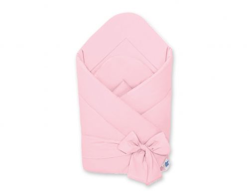 Baby nest with bow - pink