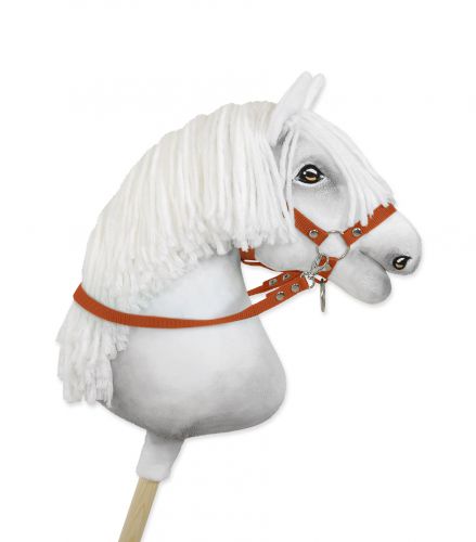 Hobby Horse reins for halters - ginger