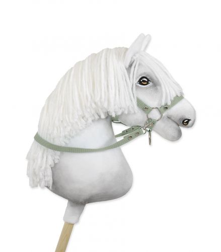 Hobby Horse reins for halters - sage