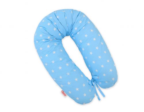 Multifunctional pregnancy pillow Longer - Blue stars