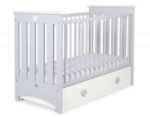 Baby cot Lorenzo III color with drawer