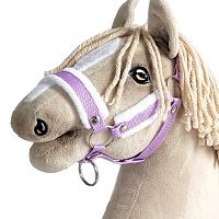 Hobby Horse - Horse halters with fur big A3