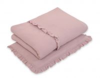 Muslin baby bedding and bumpers