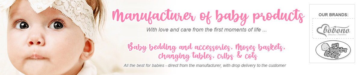 Babyproducts.eu - EU manufacturer of baby products. Baby bedding and accessories. Ordering system online B2B